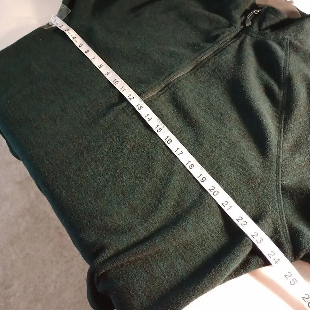 Eddie Bauer Fleece Pullover Shirt Jacket Womens XXL Venture Heather Green - Picture 6 of 8